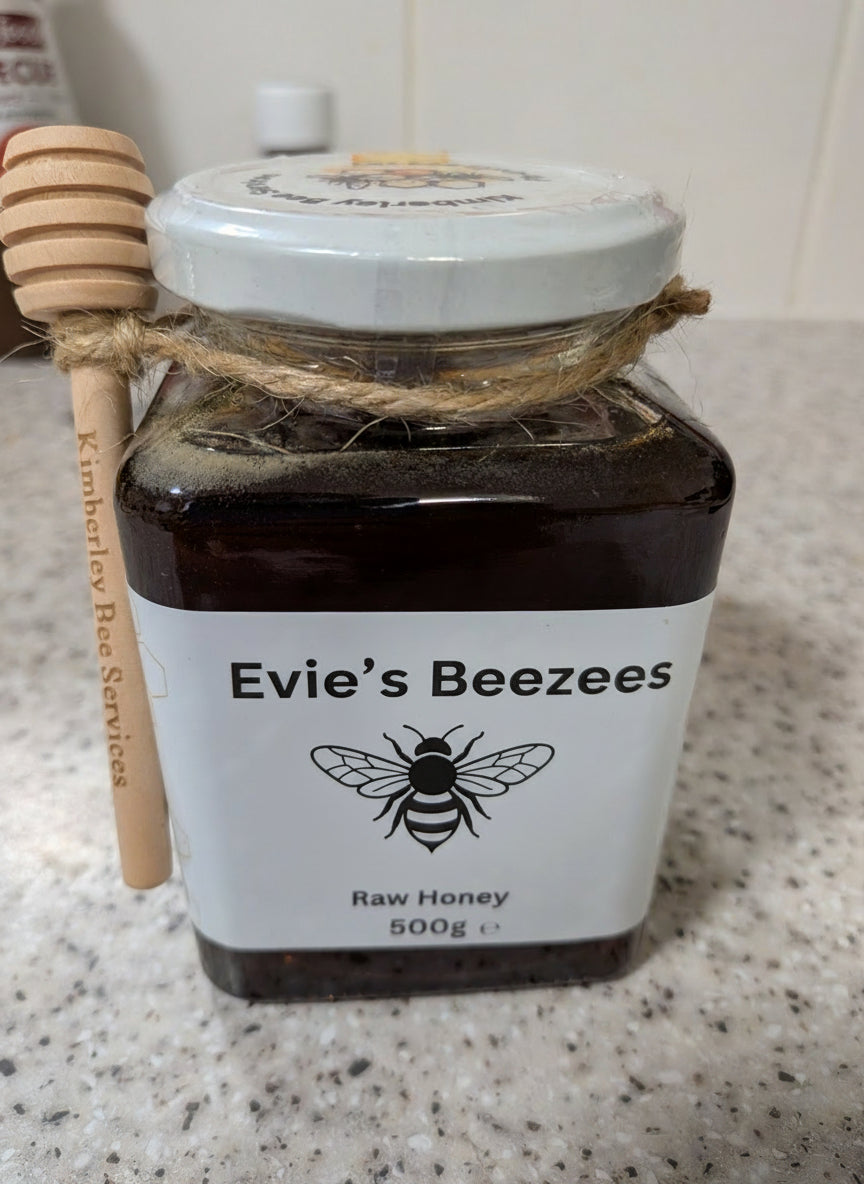 500g Honey Glass Jar
